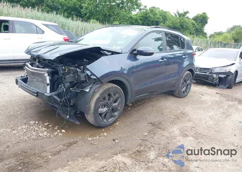 2022 Kia Sportage Nightfall Edition из США, поврежденный, VIN KNDP6CAC7N7018968